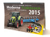 Moderne Traktoren Monatskalender 2015 + Video DVD